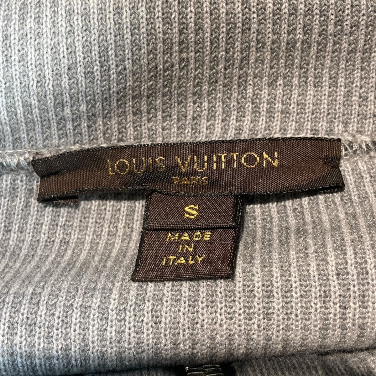 LOUIS VUITTON(ルイヴィトン) ジップパーカー グレー サイズ S｜【公式