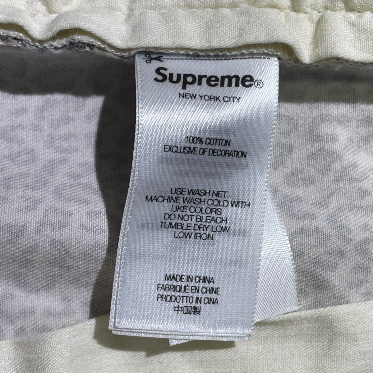 Supreme(シュプリーム) 25AWChino Pant Leopardパンツ カーキ サイズ