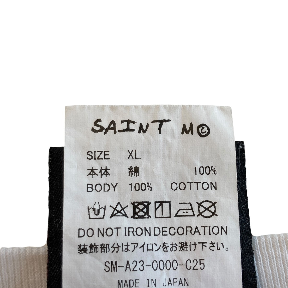 SAINT MICHAEL 23AWDSNY SS TEE／MAD HATTERTシャツSM-A23-0000-C25 古着・中古-5枚目のアイテム画像