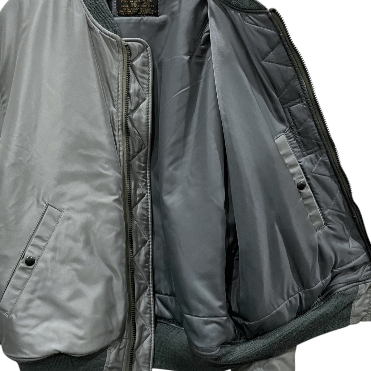 THE REAL McCOY'S(リアルマッコイズ) ジップアップフライトジャケット