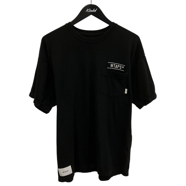 新品未使用　wtaps tシャツ 231atdt-csm34 WTAPS Cut&Sewn COLLEGE / SS / COTTON