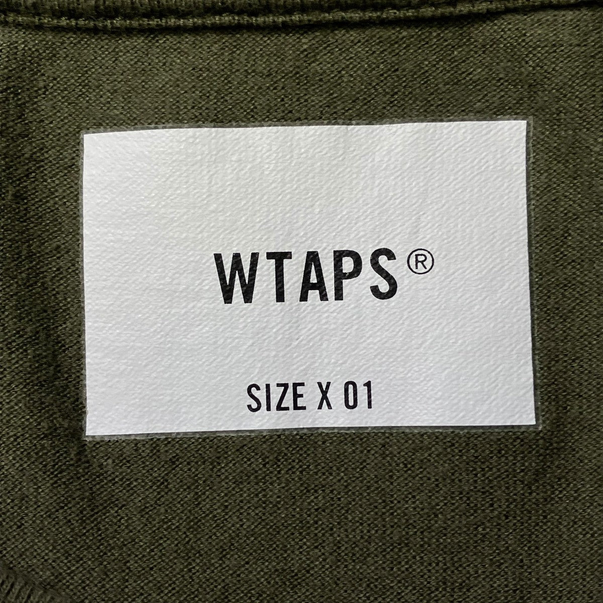 WTAPS Sac 02 ／ SS ／ Cotton． CrevaSSeTシャツ231ATDT-CSM41 古着・中古-5枚目のアイテム画像