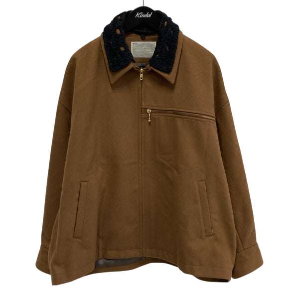 Kolor 20WCM-G05105 カシミアウールブルゾン 1 KOLOR(カラー) 20AWカシミアウールブルゾン20WCM-G05105 20WCM-G05105