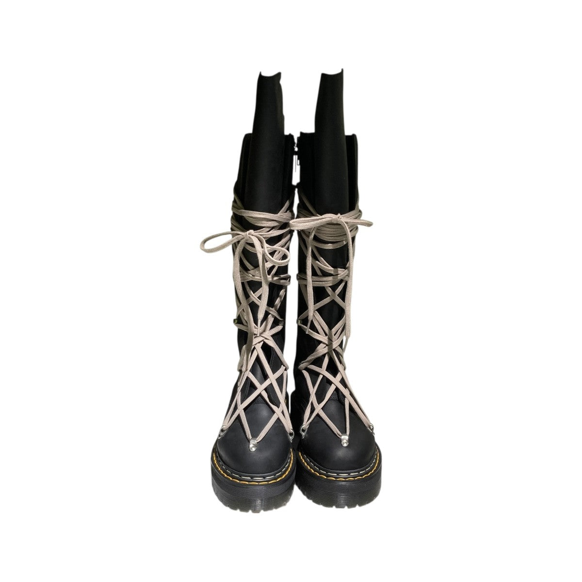 Dr．Martens×RICK OWENS 1B60 PENTALACE QUADロングブーツ41820001