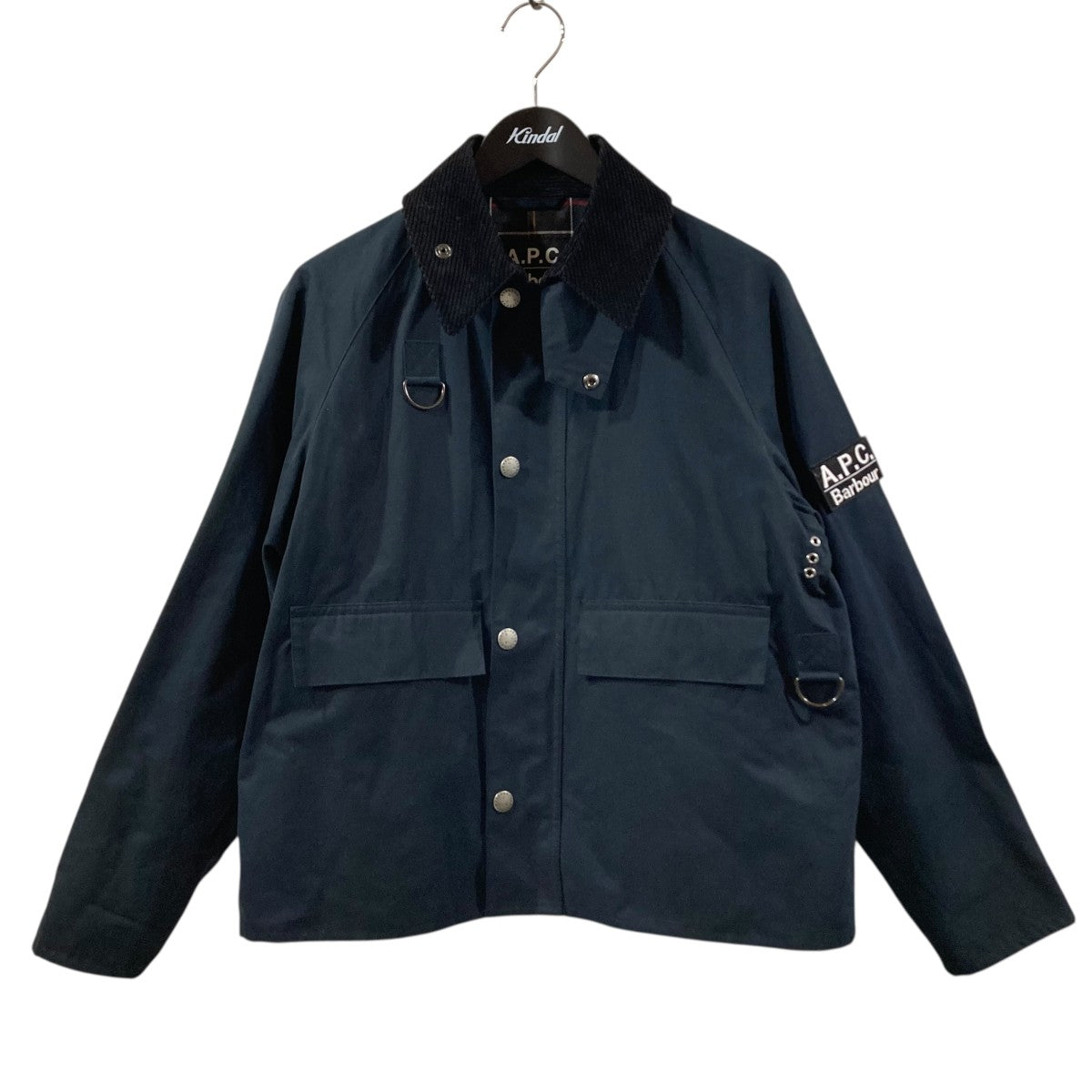 Barbour×A．P．C． ジャケット251MCAS172 251MCAS172 ネイビー サイズ