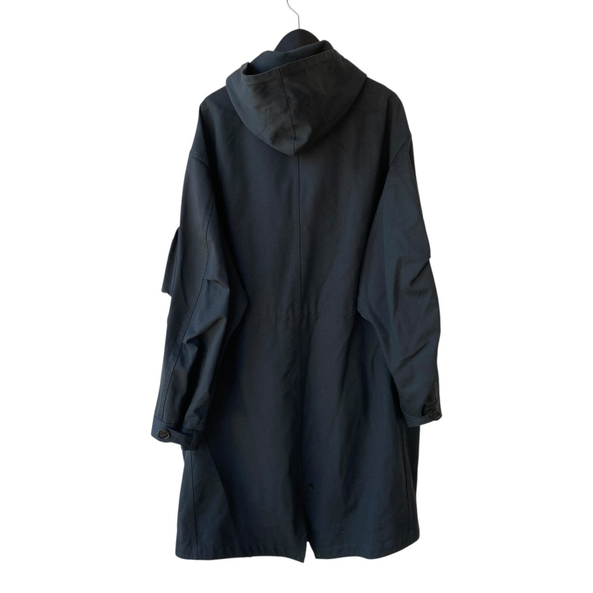 23AWDOUBLE ZIP UP WOOL GABADINE MODS COATモッズコートhuit-5-DZWGMC