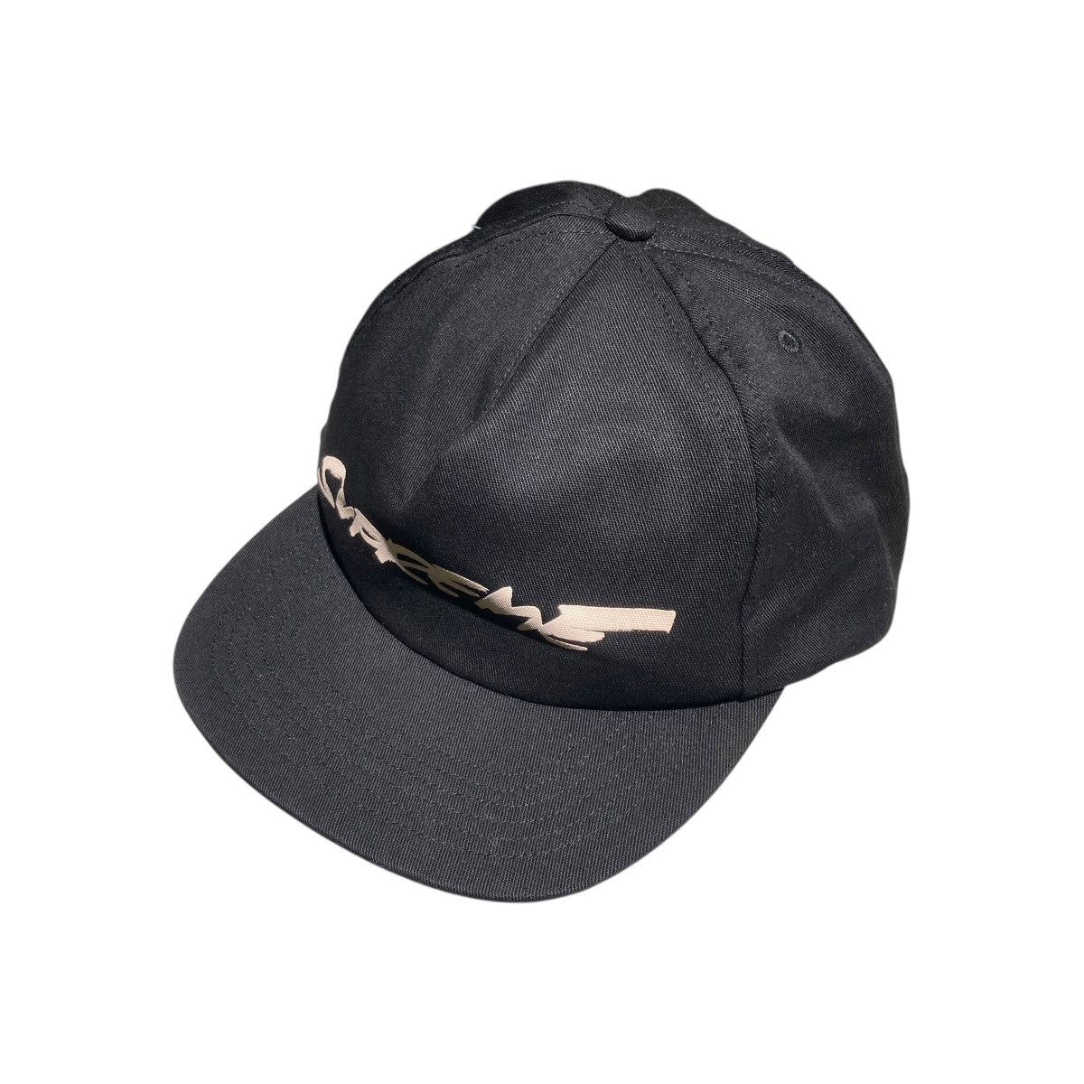 Supreme シュプリーム キャップ ブラック 黒 サイズ:FREE | FUTURA フューチュラロゴ 5パネルキャップ (Futura Logo 5-Panel) | ブランド コラボ 帽子【メンズ】【中古】【美品】【K4641】 Supreme(シュプリーム) Futura Logo 5 Panelキャップ ブラック｜【公式