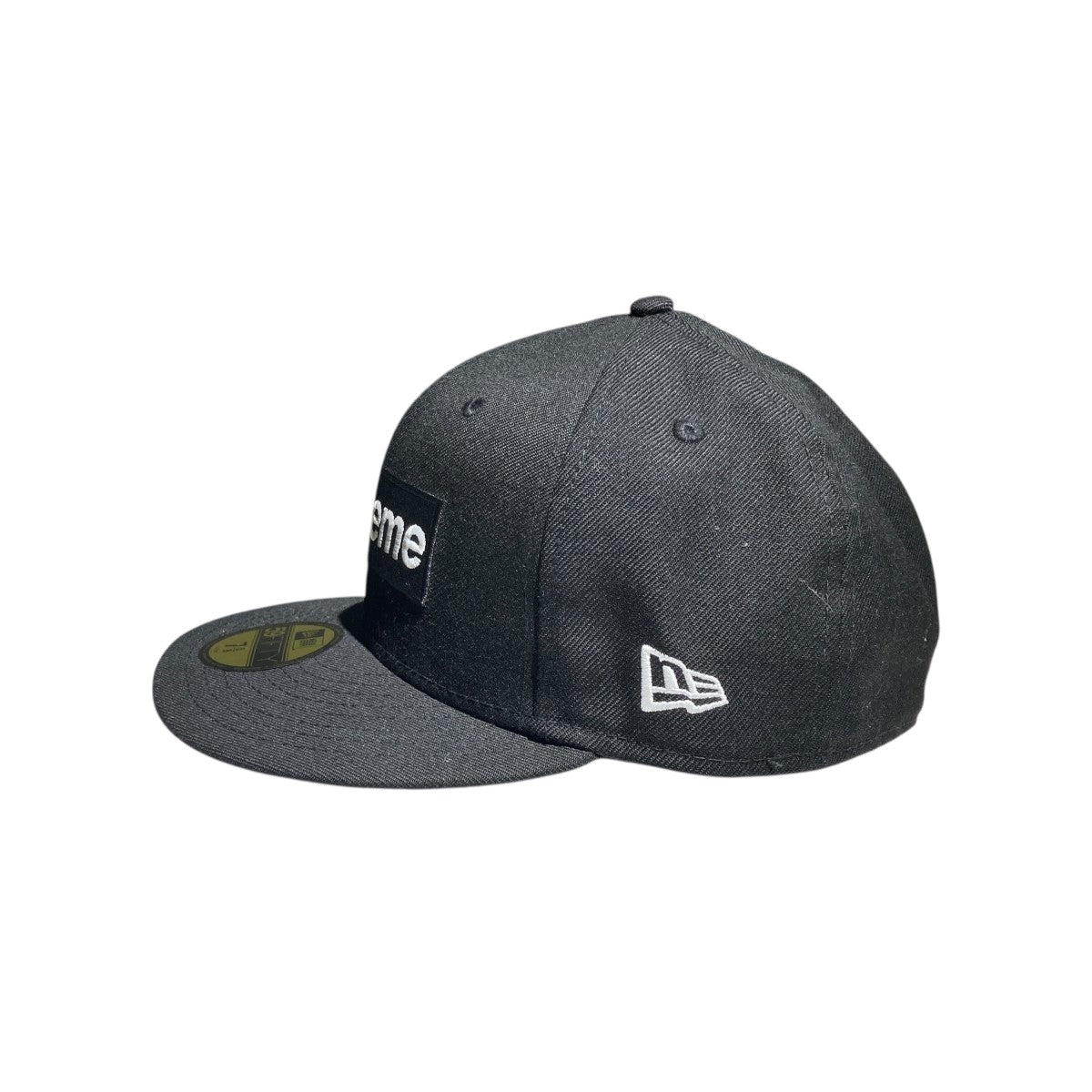 レア【シュプリーム】ニューエラ ボックスロゴ キャップ ブラック サイズ 8 Supreme×New Era Box Logoキャップ ブラック サイズ 7 5/8｜【公式