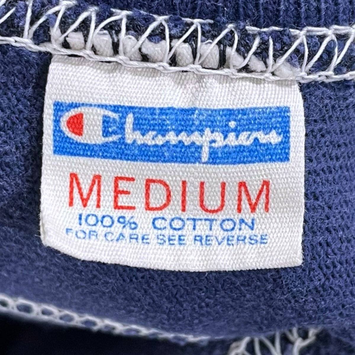 Champion 70s プリントTシャツ Football T-Shirt フットボールTシャツ バータグ 古着・中古-8枚目のアイテム画像