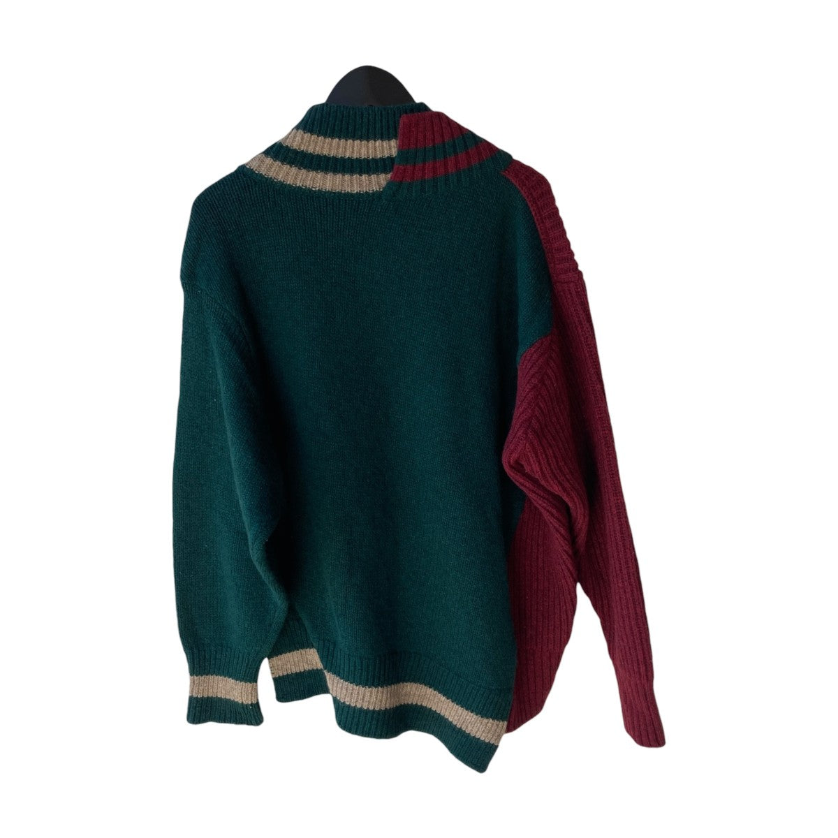 CRAZY PATTERN KNITVネックニット19WCM-N01301