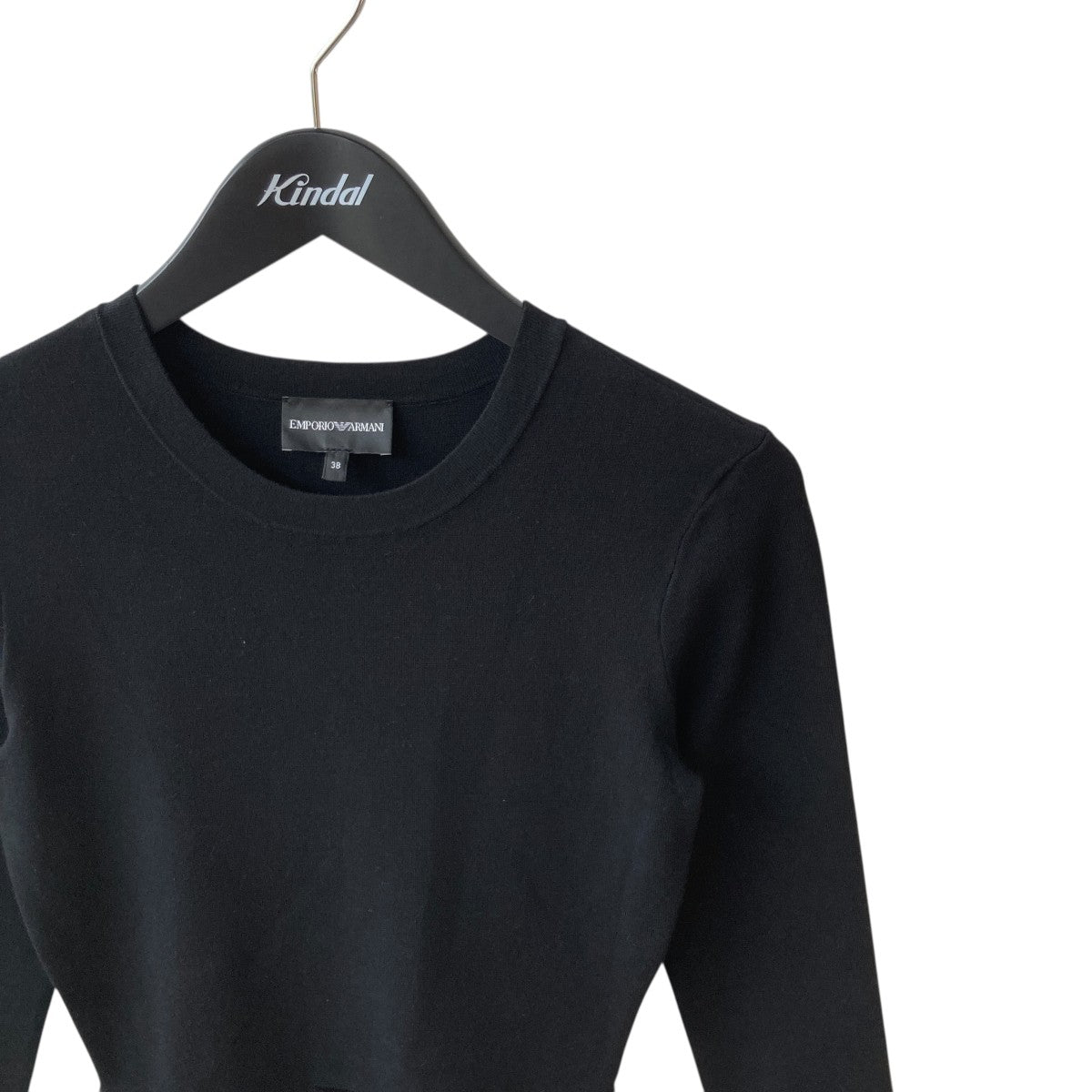 EMPORIO ARMANI ジャガードワンピース 古着・中古-3枚目のアイテム画像