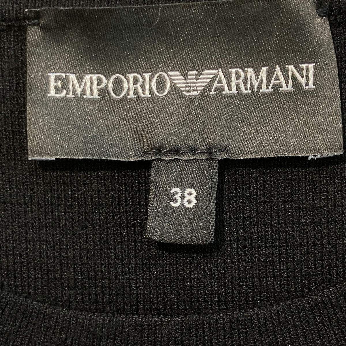 EMPORIO ARMANI ジャガードワンピース 古着・中古-5枚目のアイテム画像