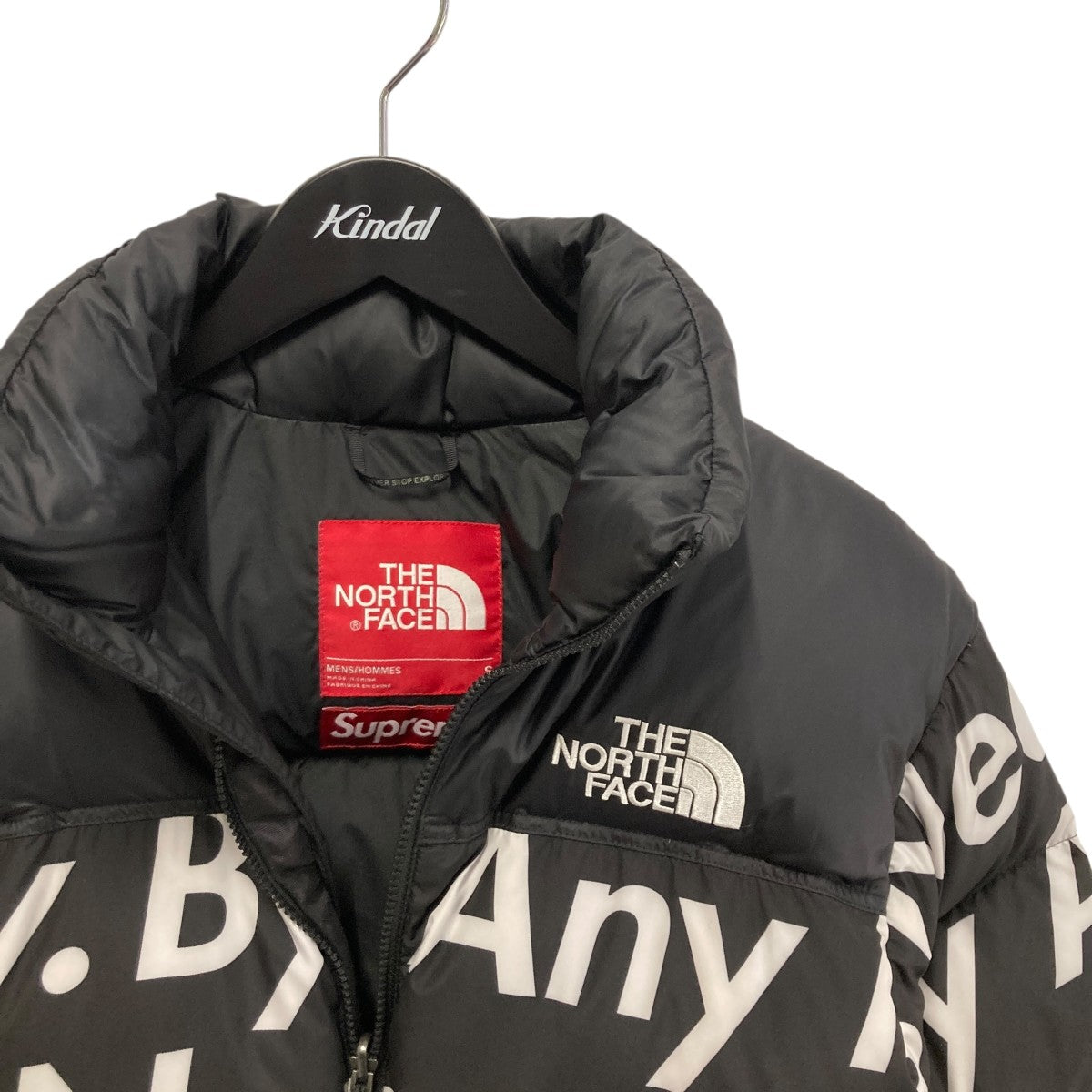 15AW Supreme THE NORTH FACE ダウンジャケット Supreme×THE NORTH FACE 15AWBY ANY MEANS NUPTSE JACKETダウン