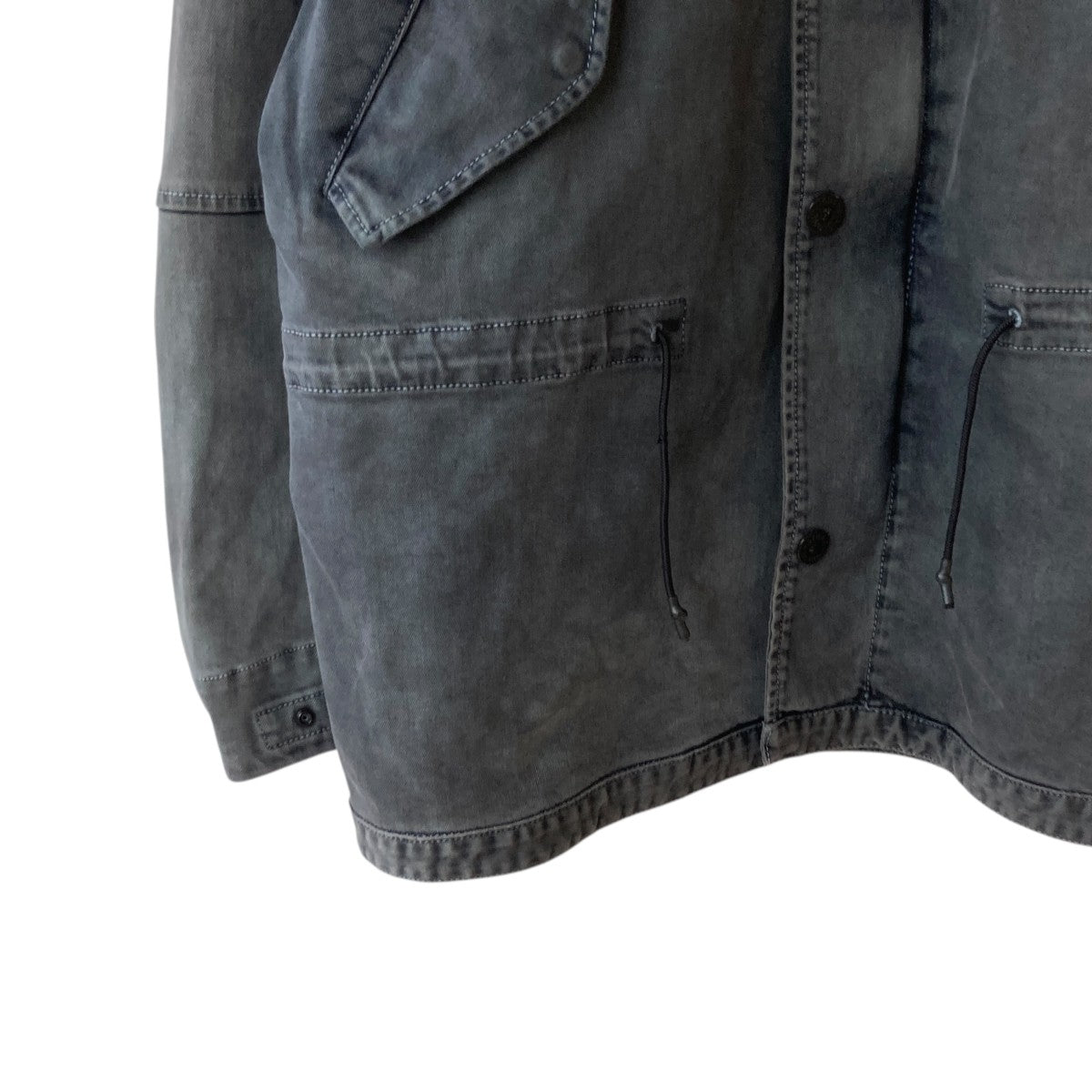 STONE ISLAND(ストーンアイランド) Foam Resin Treated Denim JackeT