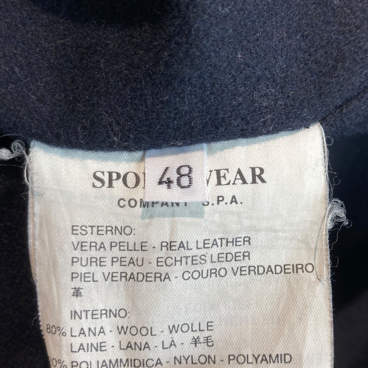 C．P COMPANY 98AWレザーコート29180160/AS 古着・中古-5枚目のアイテム画像