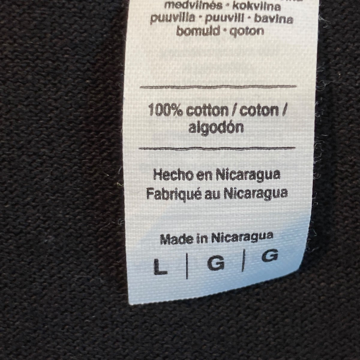blackmeans irregular TシャツN002687101 古着・中古-5枚目のアイテム画像