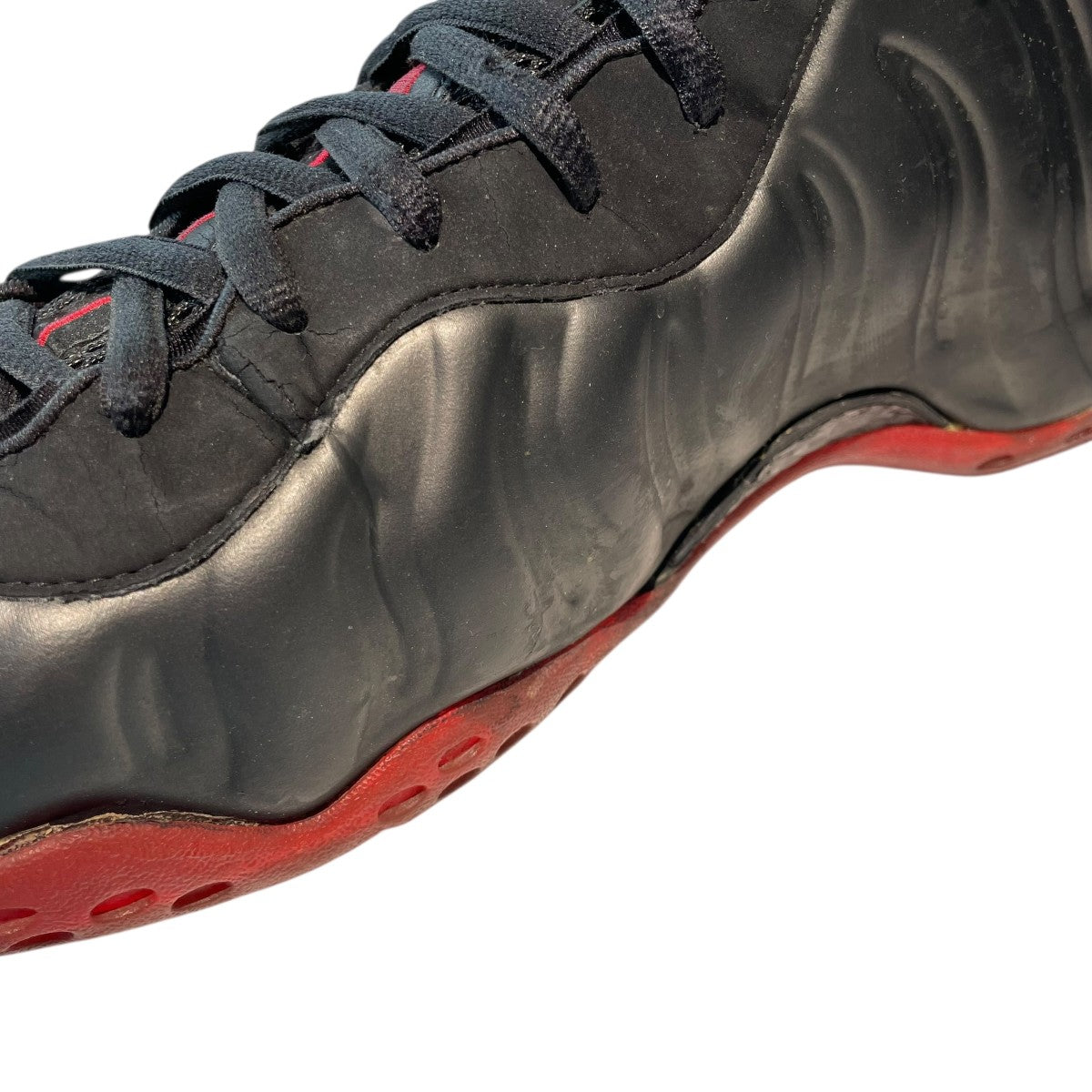 Air Foamposite One Cough Drop Black／Varsity Redスニーカー314996-006