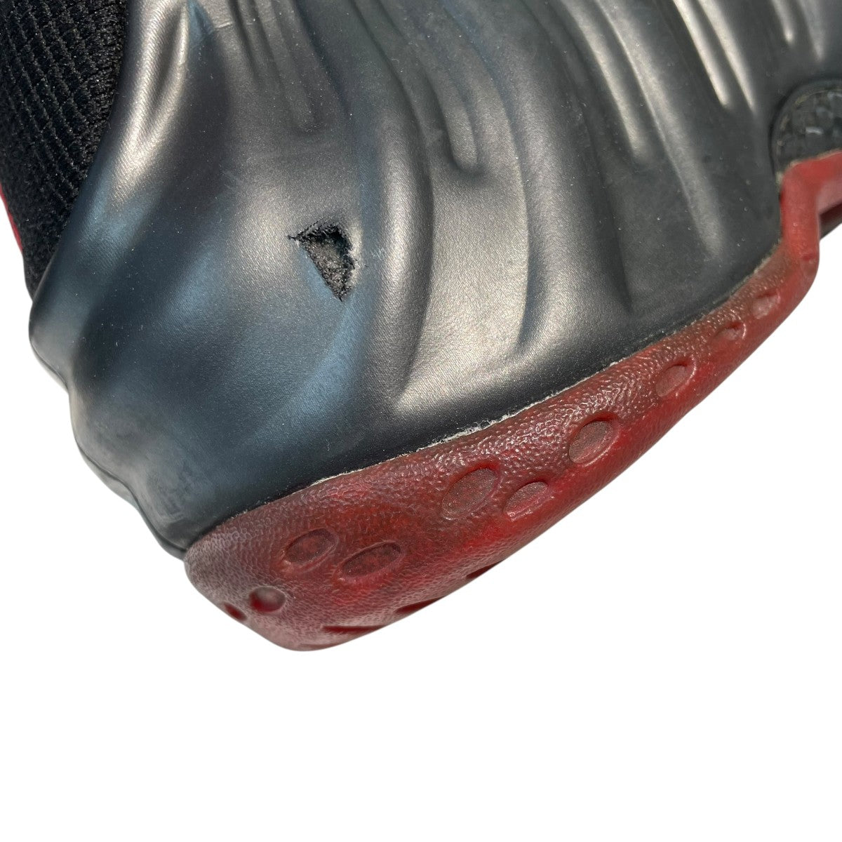 Air Foamposite One Cough Drop Black／Varsity Redスニーカー314996-006