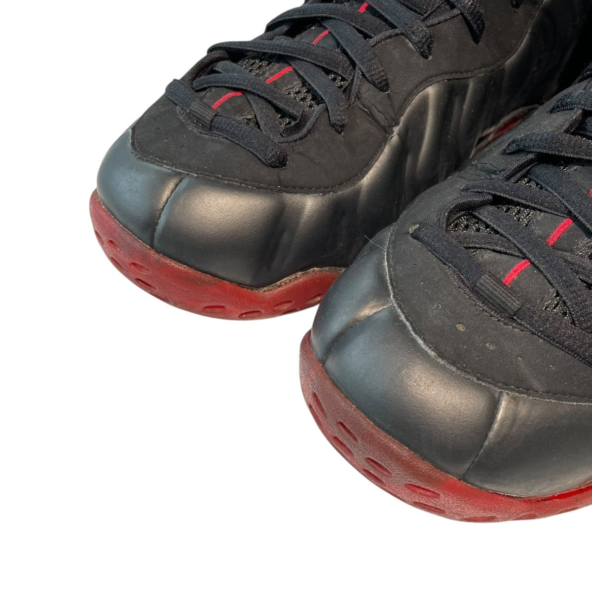 Air Foamposite One Cough Drop Black／Varsity Redスニーカー314996-006