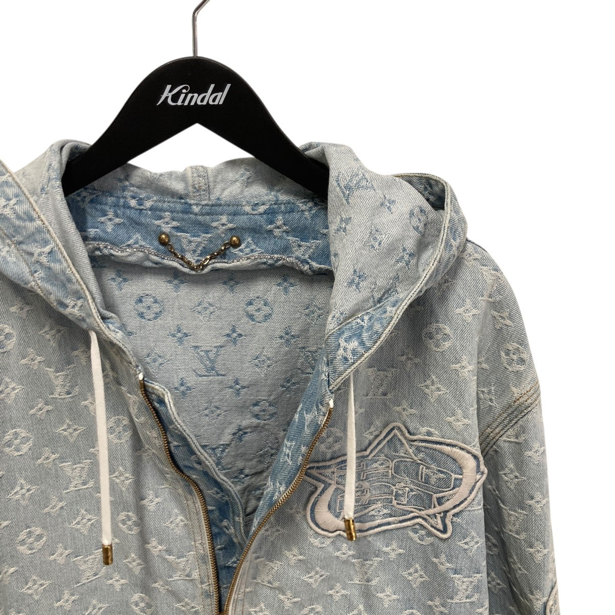 LOUIS VUITTON デニムジャケットHLA01WUZD 古着・中古-3枚目のアイテム画像