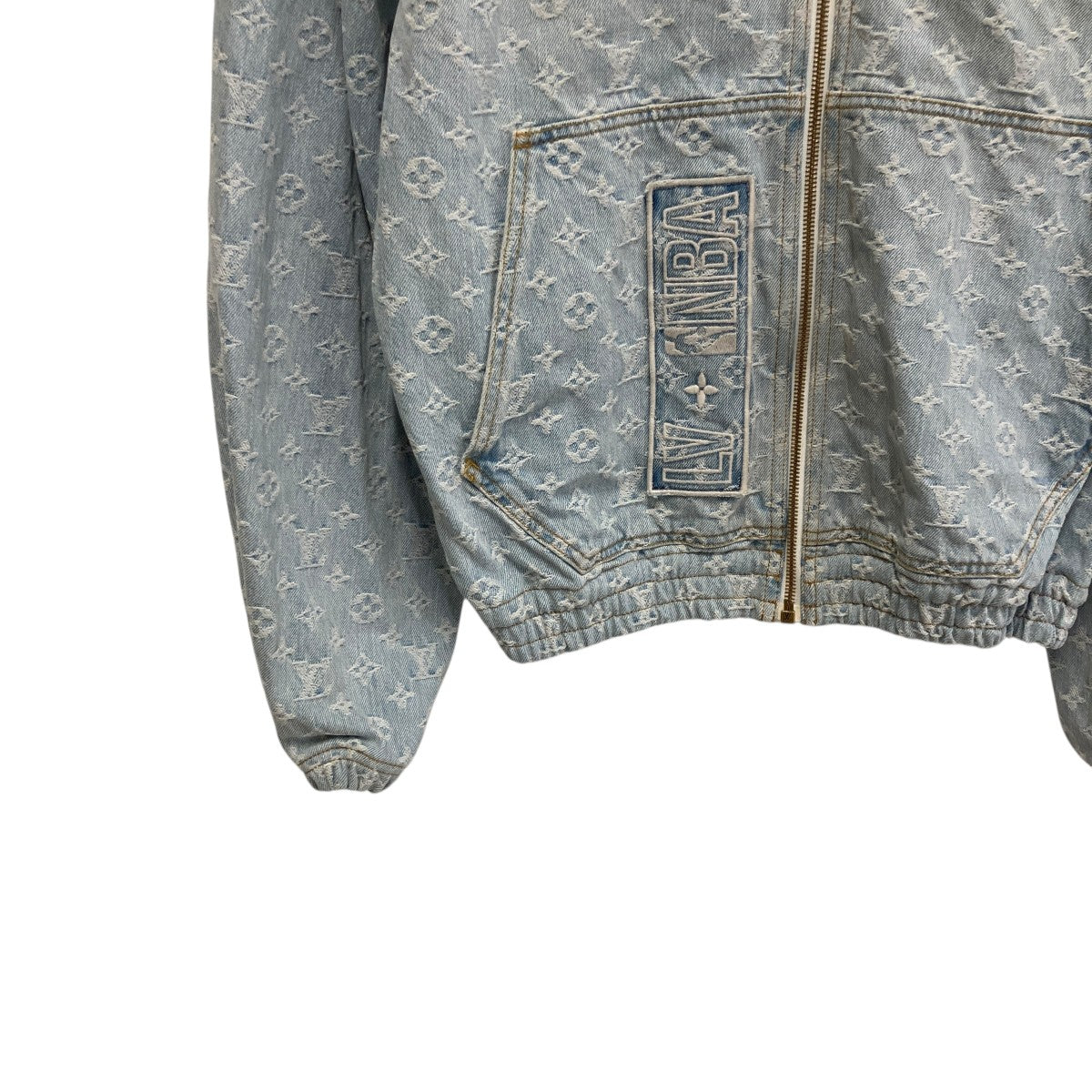 LOUIS VUITTON デニムジャケットHLA01WUZD 古着・中古-4枚目のアイテム画像