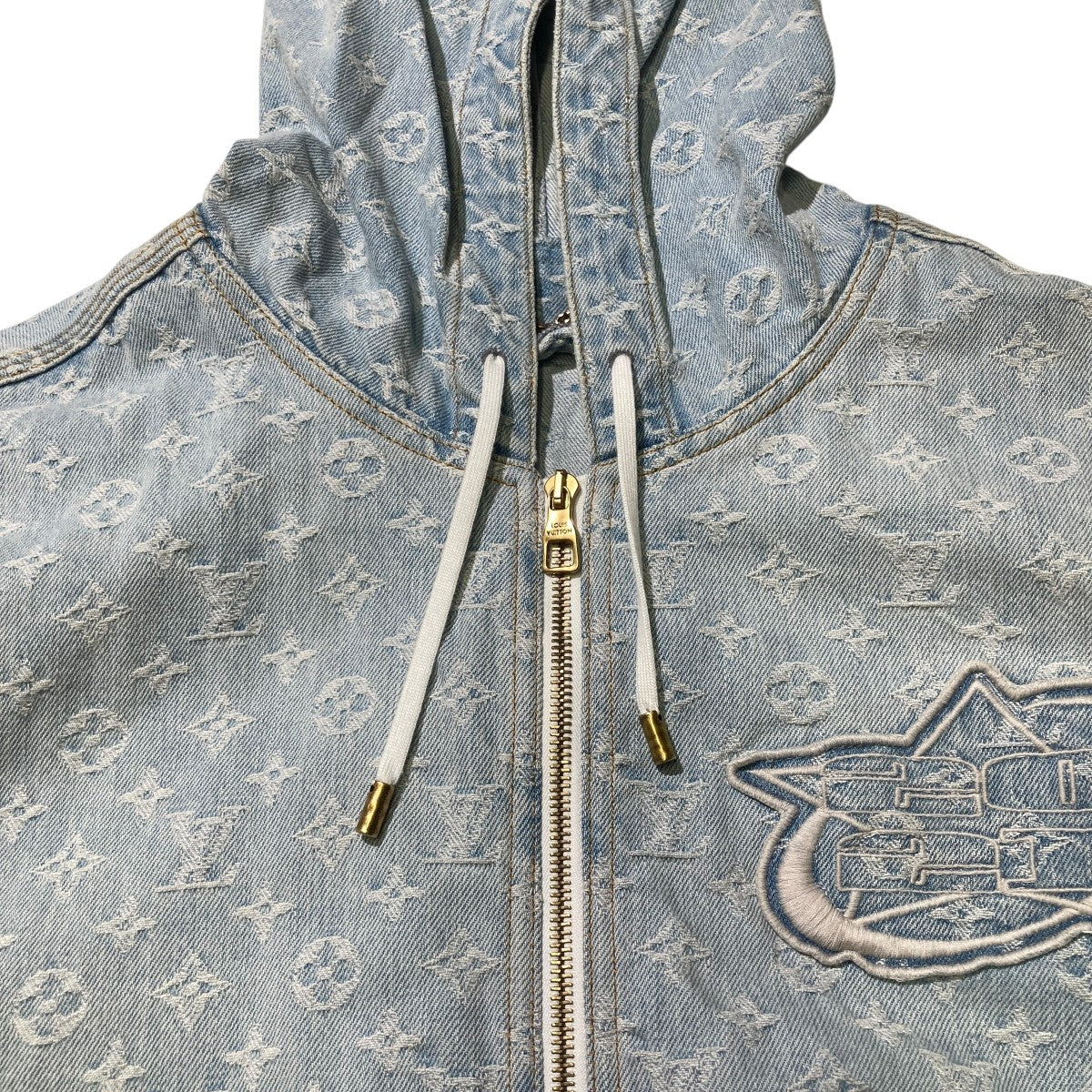 LOUIS VUITTON デニムジャケットHLA01WUZD 古着・中古-7枚目のアイテム画像