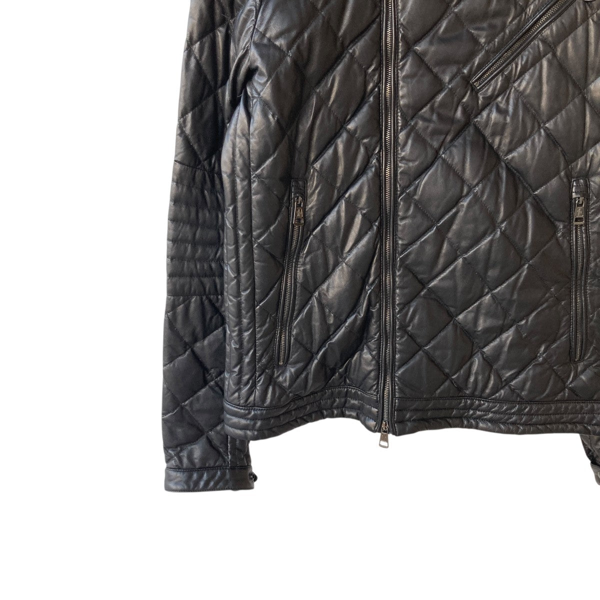 MONCLER DEBISE GIUBBOTTOレザージャケット 古着・中古-4枚目のアイテム画像