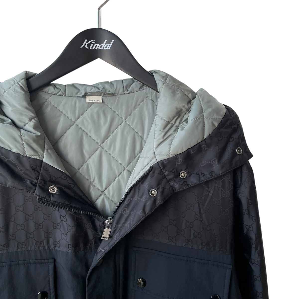 GUCCI(グッチ) GGジャガードナイロンジャケット546329 546329 ブラック