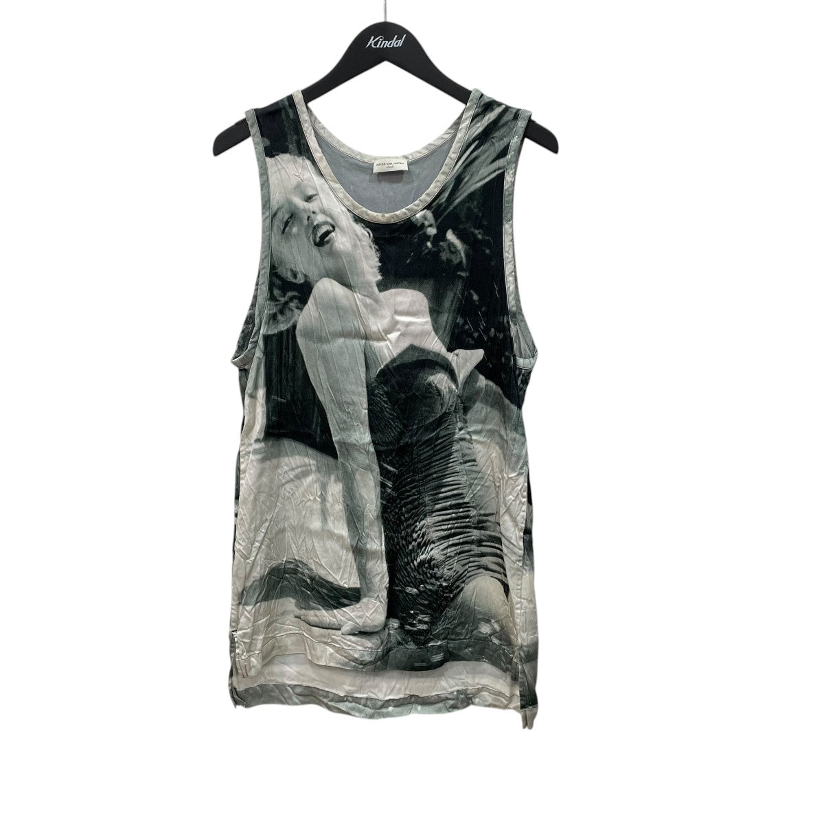DRIES VAN NOTEN フリルタンクトップ S DRIES VAN NOTEN 26SS このフリルのトップスシリーズが本当に好み。 柄