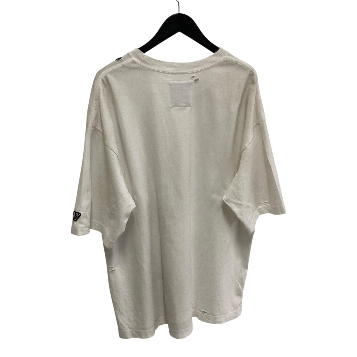 Maison MIHARA YASUHIRO 25AWCat Printed Embellished Distressed T-shirtTシャツJ15TS752 古着・中古-2枚目のアイテム画像