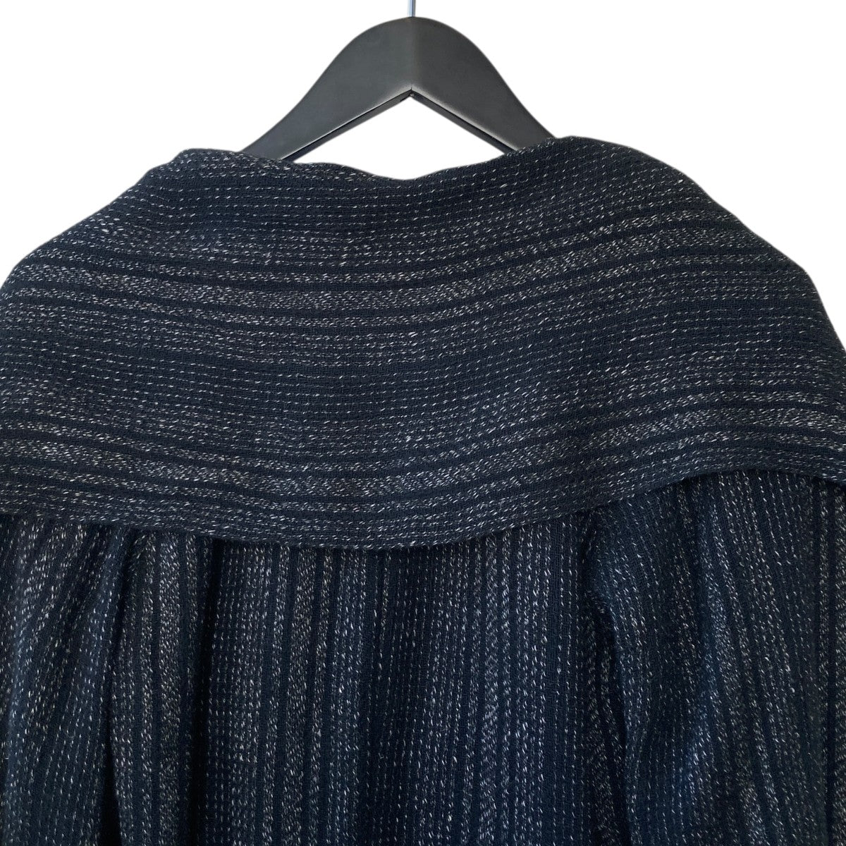 Yohji Yamamoto pour homme 24SSストライプストールジャケットHS-J16-011 古着・中古-6枚目のアイテム画像
