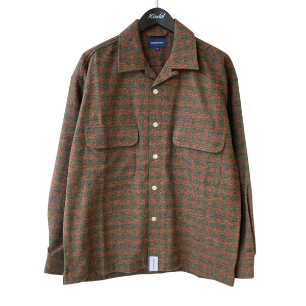 DESCENDANT(ディセンダント) MILPITAS PLAID LS SHIRTチェック長袖