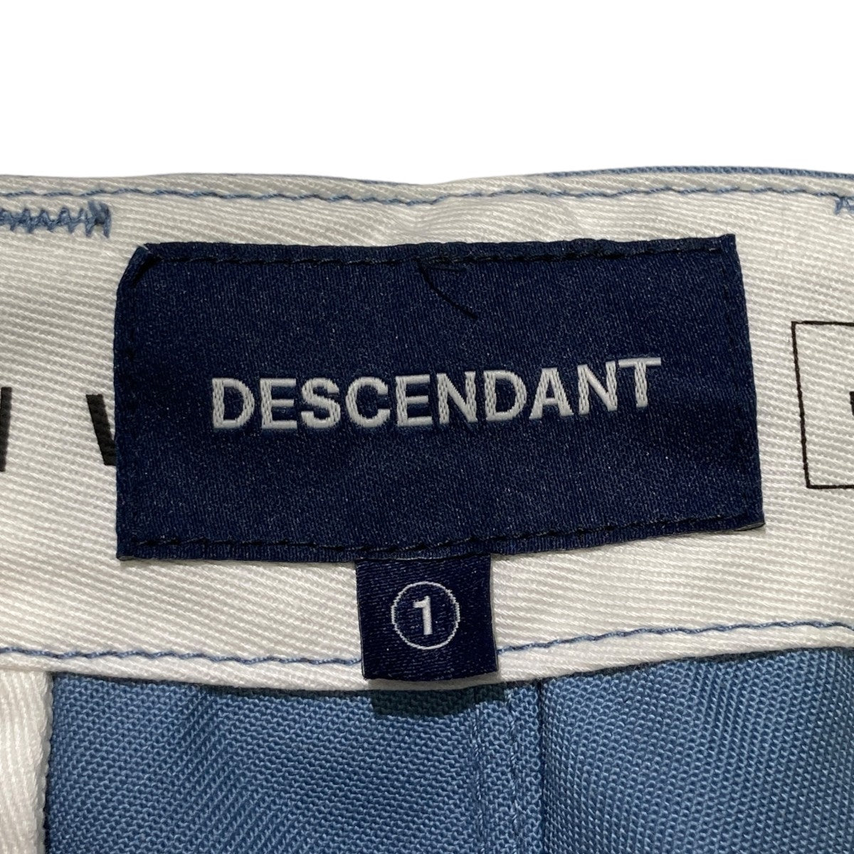 DESCENDANT TC TWILL TROUSERSパンツ251CPDS-PTM02 DC-6 古着・中古-5枚目のアイテム画像