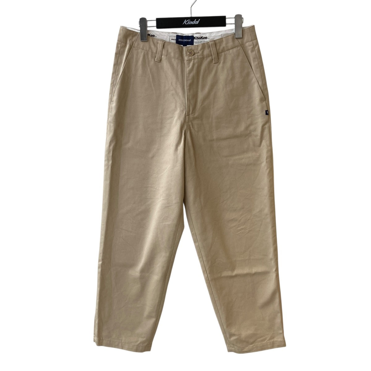 DESCENDANT ORGANIC COTTON TWILL TROUSERSチノパン242TQDS-PTM01 DC-6 古着・中古-1枚目のアイテム画像
