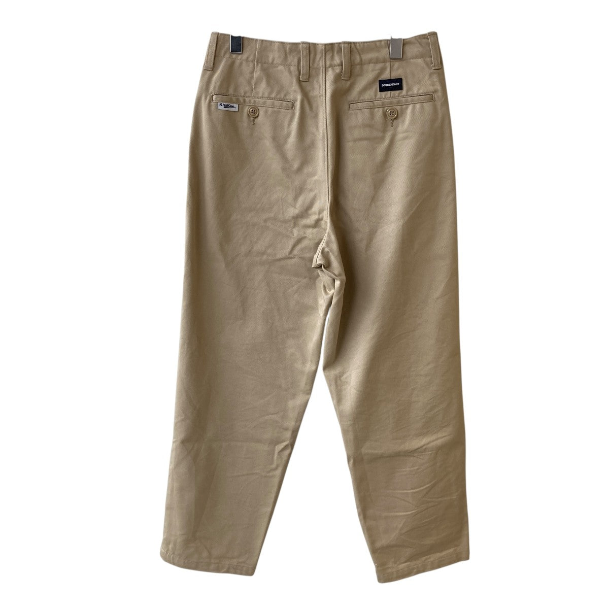 DESCENDANT(ディセンダント) ORGANIC COTTON TWILL TROUSERSチノパン