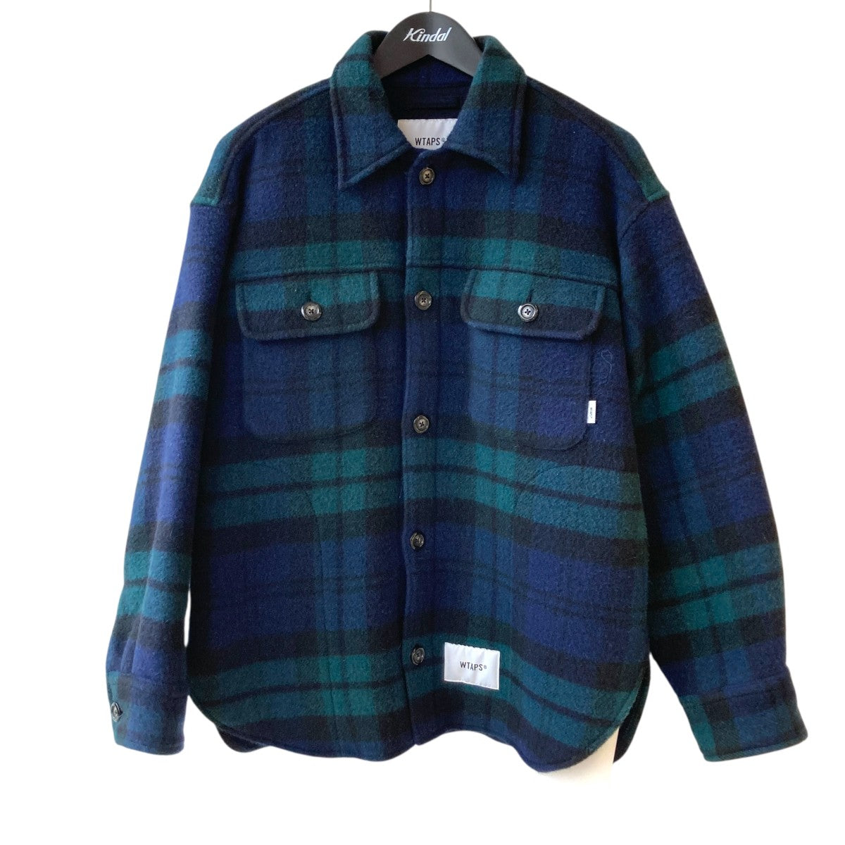 WTAPS 24AWWOPL． MOSSER． TEXTILEチェックウールジャケット242WVDT-JKM04 古着・中古-1枚目のアイテム画像