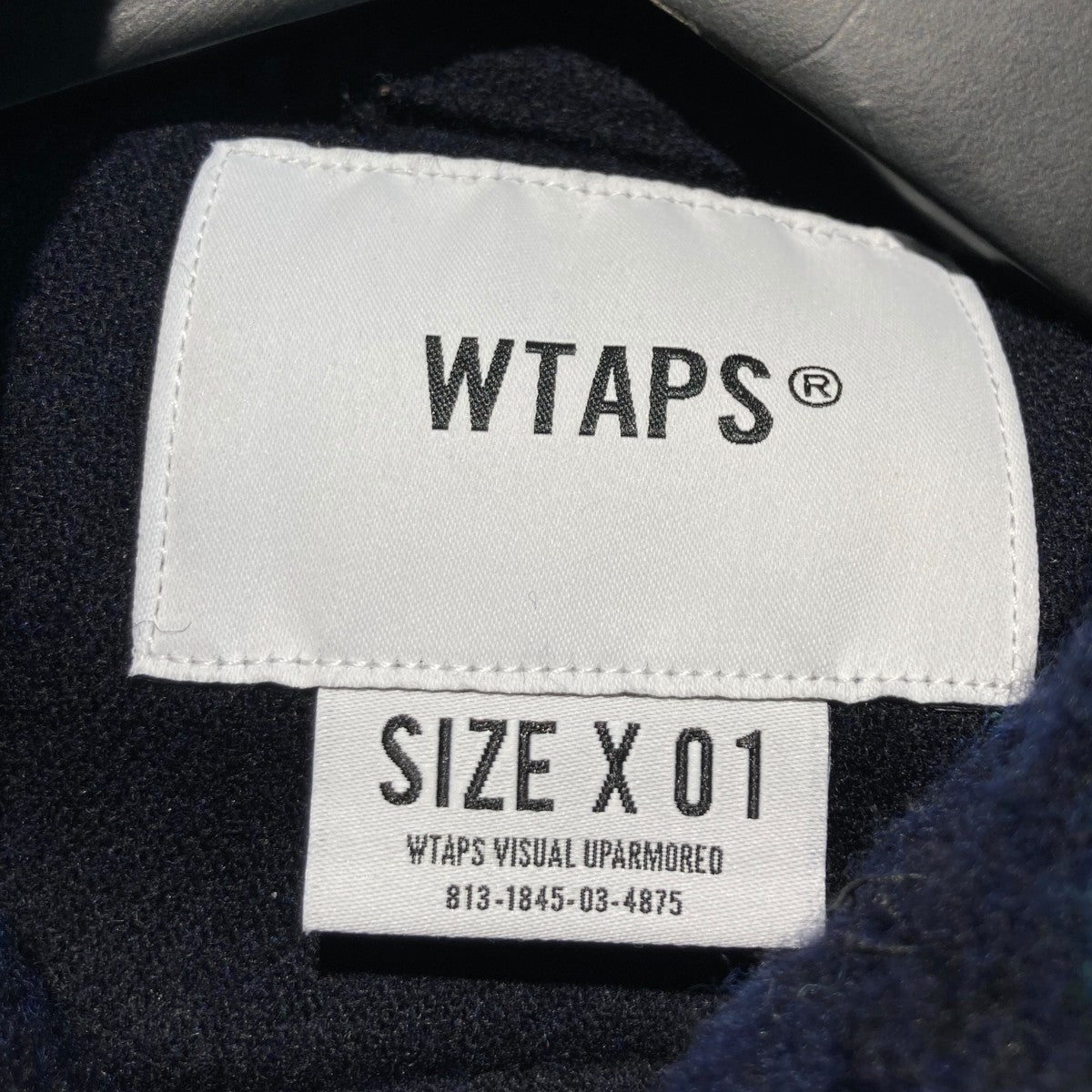 WTAPS 24AWWOPL． MOSSER． TEXTILEチェックウールジャケット242WVDT-JKM04 古着・中古-5枚目のアイテム画像