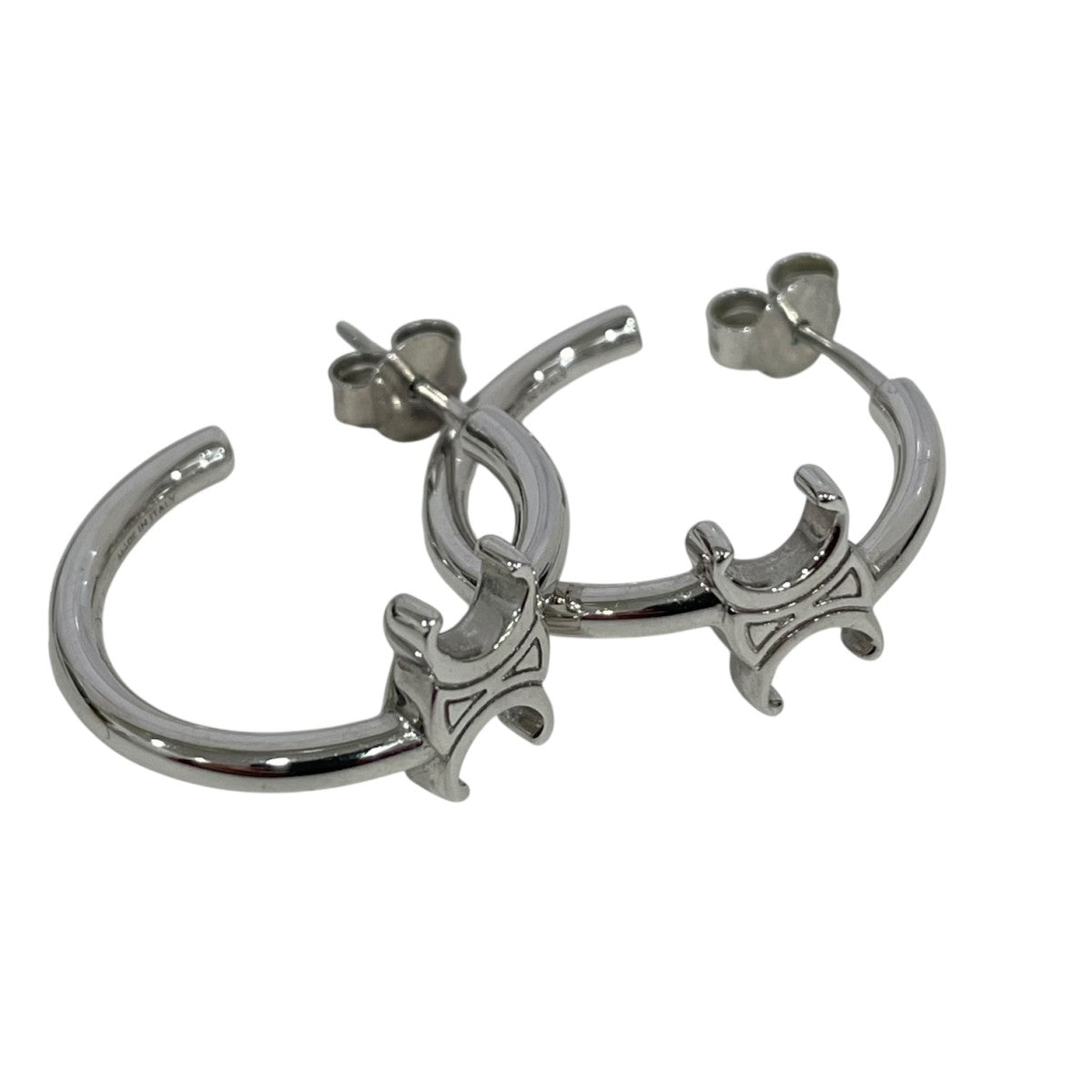 CELINE(セリーヌ) トリオンフアシンメトリー フープ ピアスSLF 4263