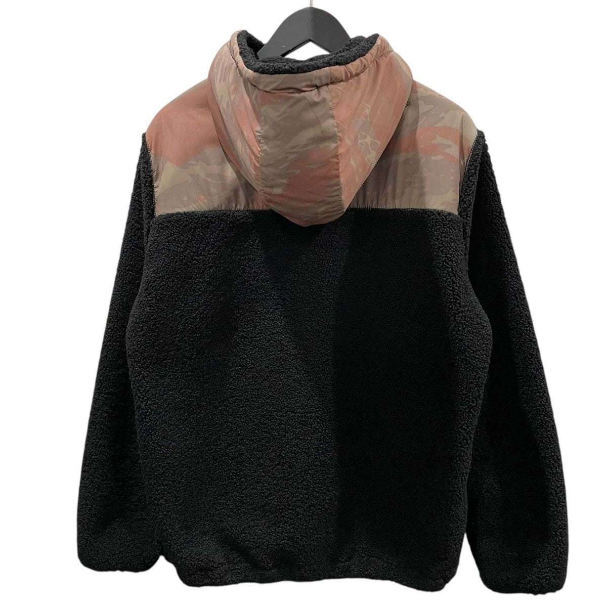 カモフラ柄切替ジップアップフーデッドフリースジャケット ADAMS JACKET CMF アダムスジャケット シーエムエフ 01-20-10-20-091