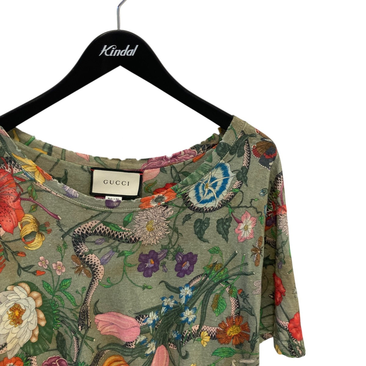 GUCCI(グッチ) Tシャツ493117 XJ161 493117 XJ161 黄緑 サイズ S