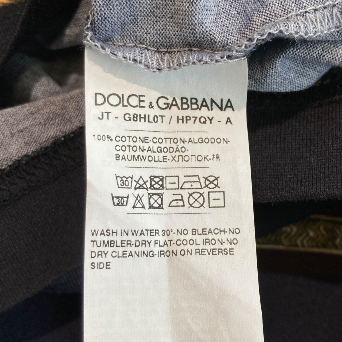 DOLCE ＆ GABBANA TシャツG8HL0T 古着・中古-5枚目のアイテム画像