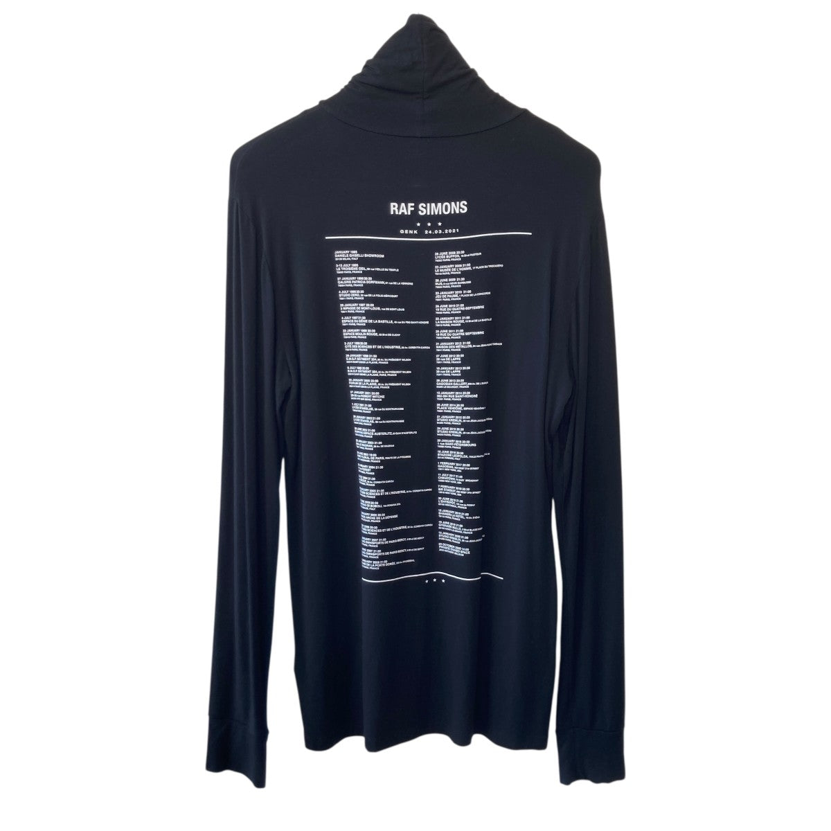 RAF SIMONS(ラフシモンズ) Tour Sous Pullタートルネック長袖