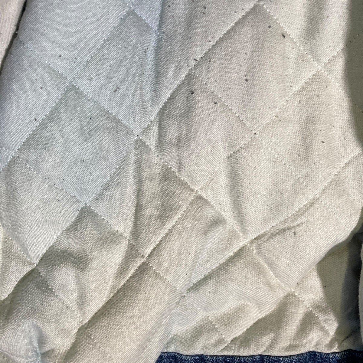 Martine rose 22SSSUPERSIZED BIKER JACKETデニムジャケット 古着・中古-6枚目のアイテム画像
