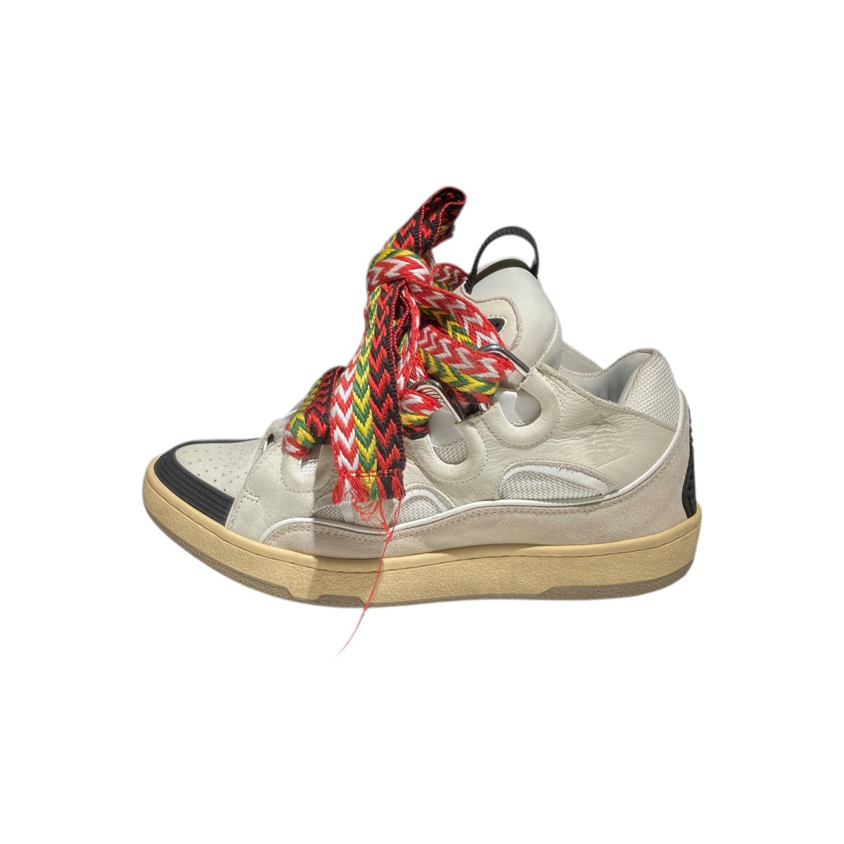 LANVIN(ランバン) LEATHER CURB SNEAKERSスニーカーFM-SKRK11-DRAG-A20
