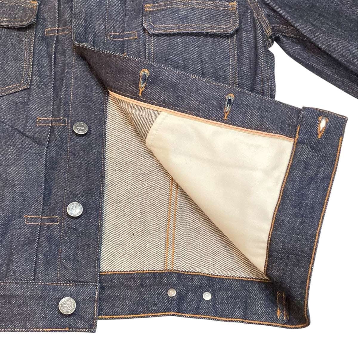 A．P．C． デニムジャケット 古着・中古-6枚目のアイテム画像