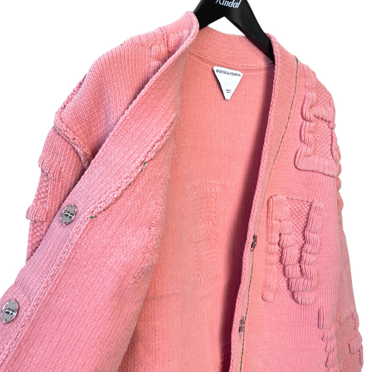 ボッテガヴェネタ エンボスロゴ カーディガン サイズ：XS 689713  