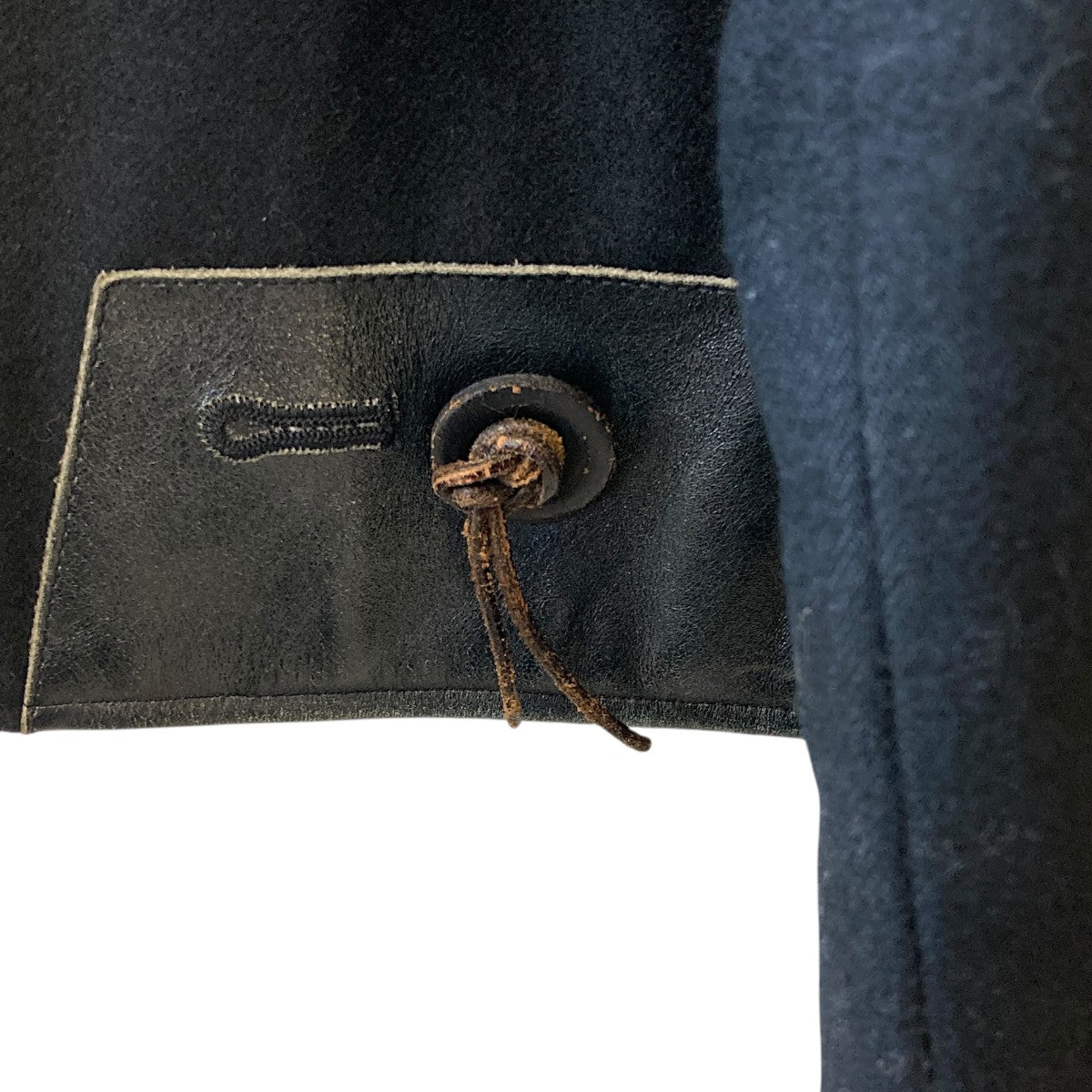 Yohji Yamamoto pour homme 91AW6．1 THE MENスタッフブルゾン 古着・中古-8枚目のアイテム画像