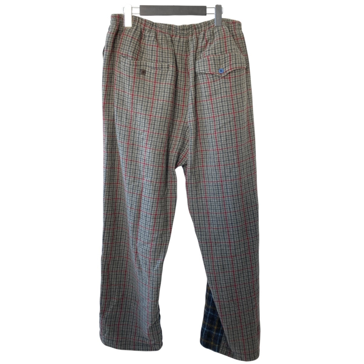 WOOL CHECK SHRIVEL PANTSチェックパンツUCZ4501-5