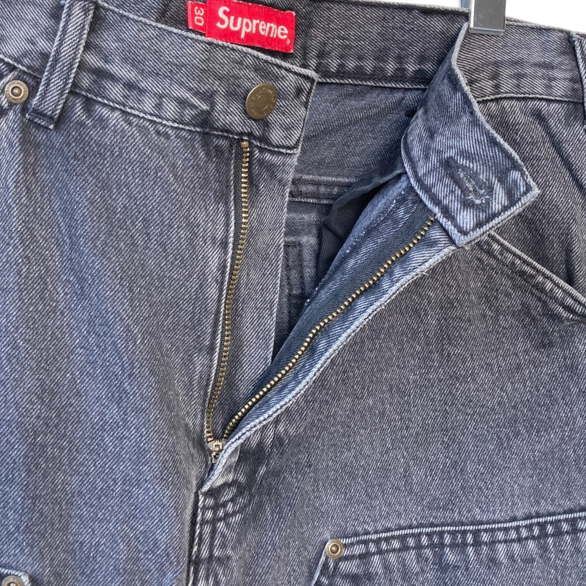 DOUBLE KNEE DENIM UTILITYデニムパンツ