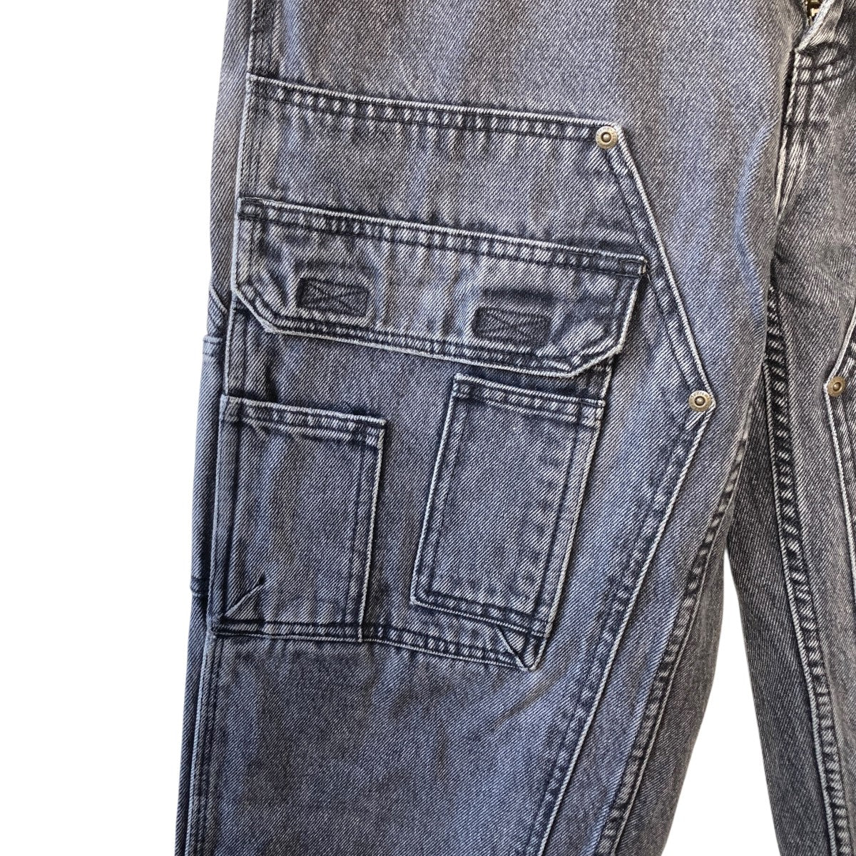 DOUBLE KNEE DENIM UTILITYデニムパンツ